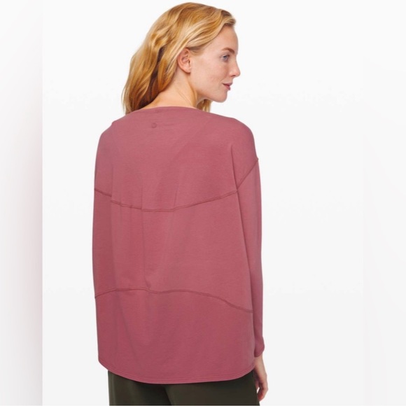 Lululemon Back In Action Long Sleeve Size 6 - Picture 3 of 10